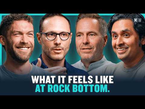 4 Men Share How They Hit Rock Bottom (and got out) - Dr K, Joe Hudson & Connor Beaton