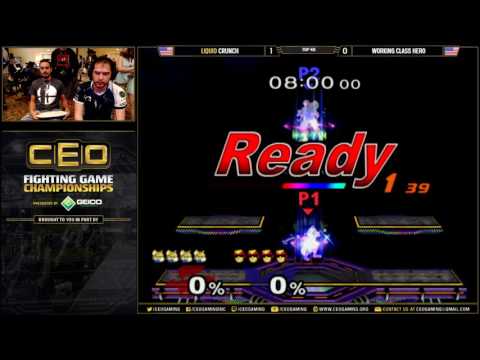 CEO 2017 - Crunch (Fox) vs Working Class Hero (Captain Falcon) - Top 48