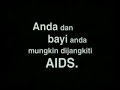 Iklan Kementerian Kesihatan Malaysia 1995 AIDS Perkahwinan BT