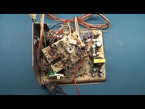 25" Neotec 2515C Arcade Monitor Chassis Repair - Vertical Collapse, Bad R102, Low B+, and Bad Pots