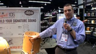 Video thumbnail for 2014 Winter NAMM Ludwig Signet 105 Drums by Musician's Friend