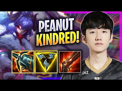 PEANUT DESTROYING WITH KINDRED! - HLE Peanut Plays Kindred JUNGLE vs Graves! | Season 2023