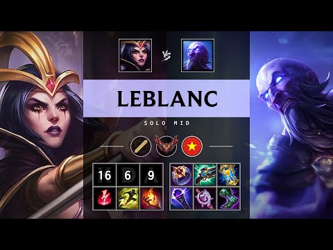 LeBlanc Mid vs Ryze - VN Grandmaster Patch 25.S1.3