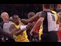 Brandon Ingram, Chris Paul, Rajon Rondo BRAWL in Lakers-Rockets