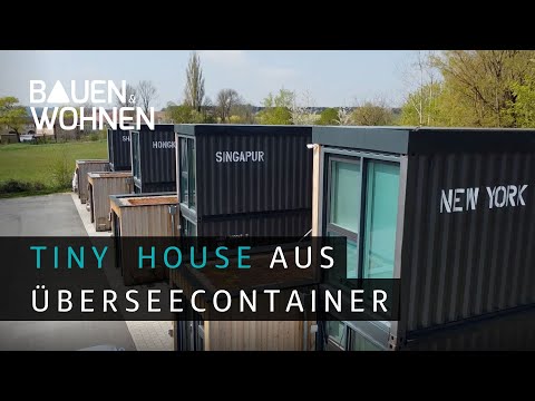 Tiny House aus Überseecontainern I BAUEN & WOHNEN