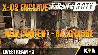X-02 POWER ARMOUR - FALLOUT 4 HARD - NEW CONTENT - Livestream 3