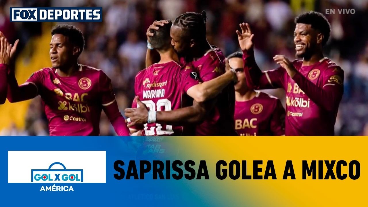🔥 SAPRISSA 3-0 MIXCO | Goleada en casa en Copa Centroamericana | GolXGol