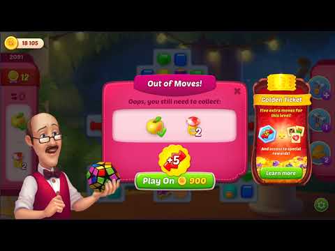 Homescapes Level 2090 - 2091 | Gameplay Walkthrough 🏠