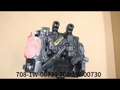 Steering Pump 708-1W-00731 708-1W-00730 Hydraulic Pump for Komatsu WA500-6 WA500-6R WHEEL LOADERS