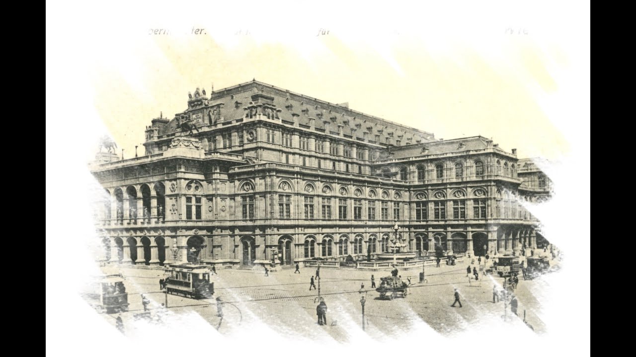 Wien um die Jahrhundertwende   Historischer Stadtspaziergang Teil 1