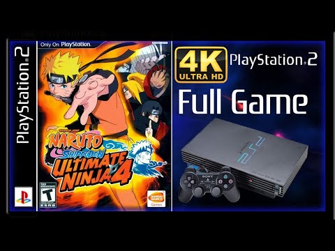 Naruto Shippuden Ultimate Ninja 4 (PS2) - Full Game Walkthrough / Longplay (4K60ᶠᵖˢ UHD)