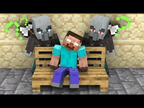 Herobrine Escapes From Vindicator - Minecraft Animation