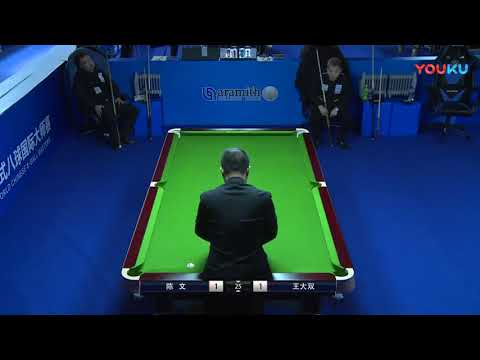 Chen Wen VS Wang Dashuang - China Qualifier - 2018 World Chinese 8 Ball Masters Grand Final