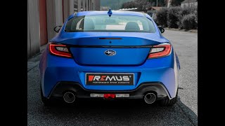 Video: Remus Edelstahl Duplex Racing-Komplettanlage ab OPF Subaru BRZ