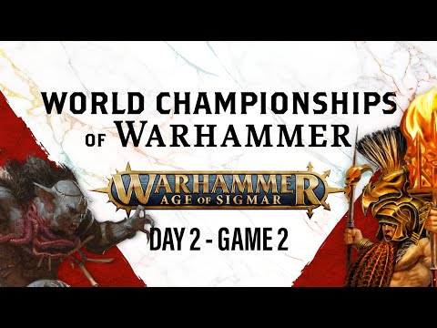 Age of Sigmar - Round 4 - World Championships of Warhammer: Flesh-eater Courts vs Fyreslayers