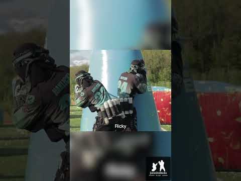 Off the break paintball shots!