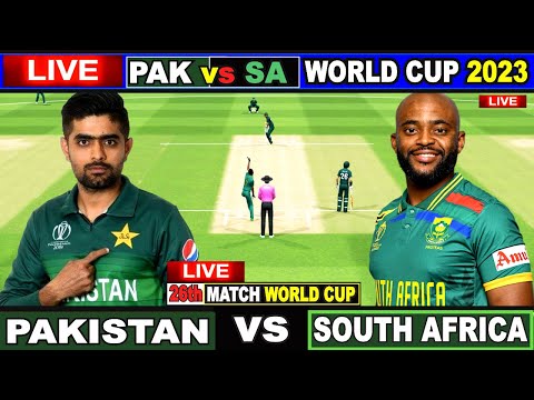 Live: PAK Vs SA, ICC World Cup 2023 | Live Match Centre | Pakistan Vs South Africa | 1st Innings