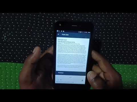 Change Font Size In Karbonn Aura Power 4g Plus | Change Font Size In Karbonn Aura 2023