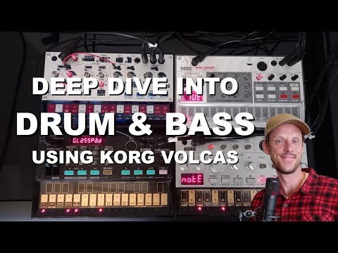 Deep Dive into Drum & Bass using Korg Volcas (Like it was 1992)