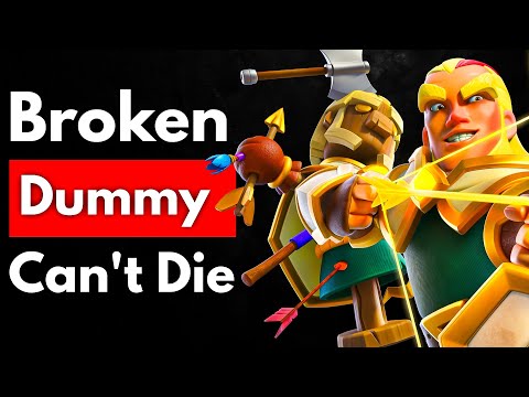 Hero Magic Archer Can Summon an UNKILLABLE Dummy!!! 