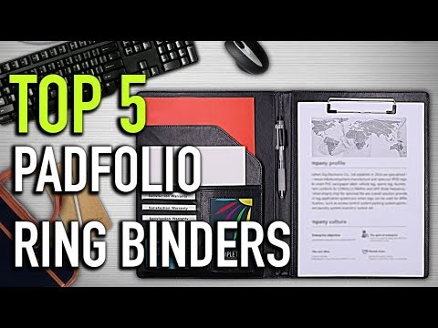 TOP 5: Padfolio Ring Binders
