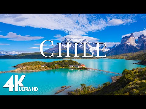 TRAVEL AROUND CHILE (4K Video UHD) - Scenic Relaxation Film With Inspiring Music