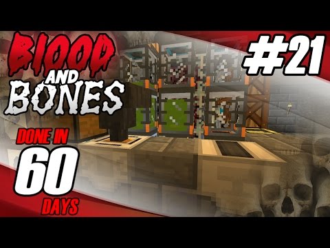 Blood N' Bones - Done in 60 Days: Part 21 Day 42 - MFR Auto Enchanter And Anvil