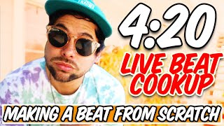 Making A Beat From Scratch in Ableton | 4:20 Live Cook-Up | WANT FREE STEMS AND SESSIONS ???