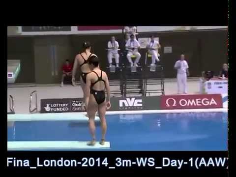 FINA Diving London 2014 - 3m Sync ALL (Day-1b)