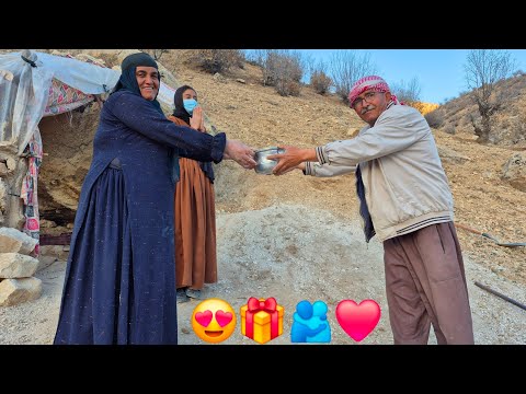 The incredible and strange gift of the shepherd to the homeless mother and daughter