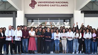 Download lagu Inauguración Universidad Nacional “Rosario Castellanos” plantel Chalco. Estado de México mp3