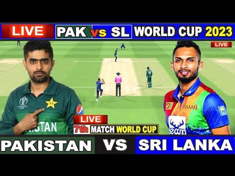Live: PAK Vs SL, ICC World Cup 2023 | Live Match Centre | Pakistan Vs Sri Lanka | Last 25 Overs