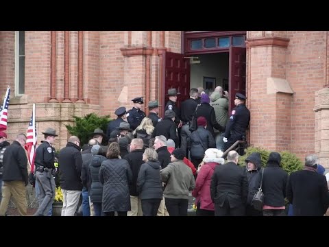 NY Funeral Services For National Guard Chief Warrant Officer Casey Frankowski