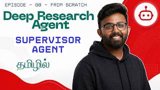 8. Supervisor Agent - Agent 3 Overview | Explained in Tamil | AI Agents | GenAI | Agentic AI