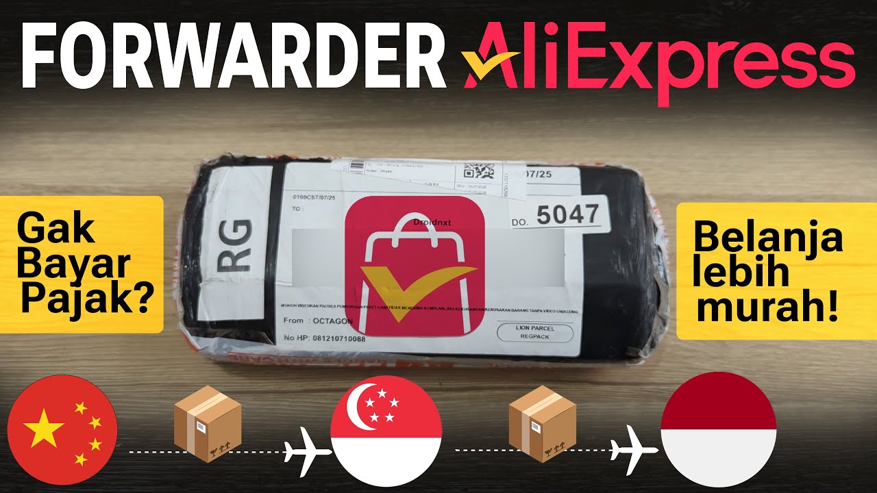 Pengalaman Saya Belanja Di AliExpress Pakai FORWARDER! Berapa Biayanya? Gimana Cara Belanjanya?