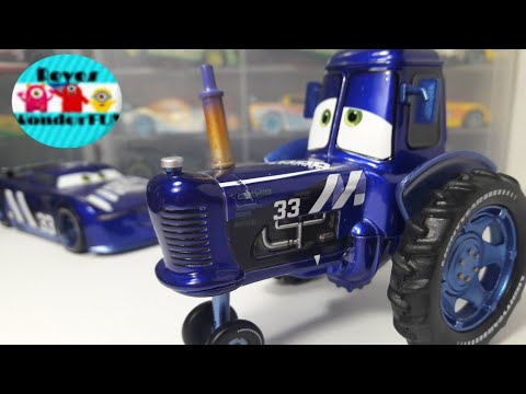 Cars 3 Ed Truncan Mood Springs Tractor #33 chaser series scale 1:43 Disney store review