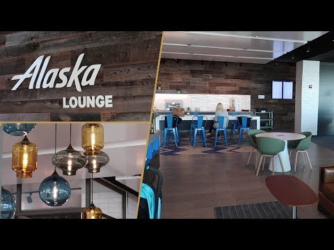 REVISÃO COMPLETA do Alaska Lounge JFK T7