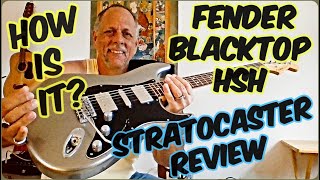 Video thumbnail for Fender Blacktop Stratocaster Review, HSH Strat Demo - Brian K Guitar by Brian K Guitar