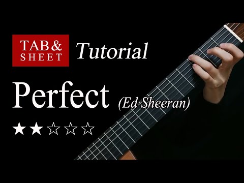 Perfect (Ed Sheeran) - Fingerstyle Lesson + TAB