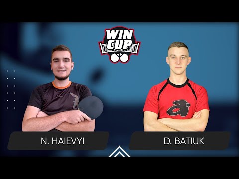 19:45 Nazarii Haievyi - Dmytro Batiuk West 4 WIN CUP 07.05.2024 | TABLE TENNIS WINCUP