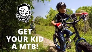 Take a kid mountain biking day