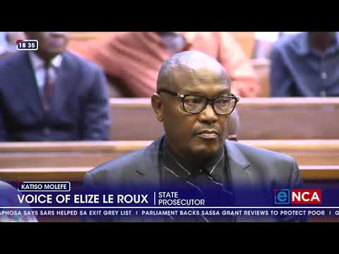 Alleged kingpin Katiso 'KT' Molefe clads bullet proof vest to court