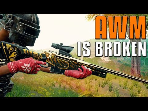 Ok, The AWM Is Broken | PUBG