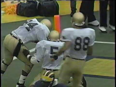 Notre Dame vs Michigan (September 16, 1989) 'Raghib The Rocket Ismail Is Launched'