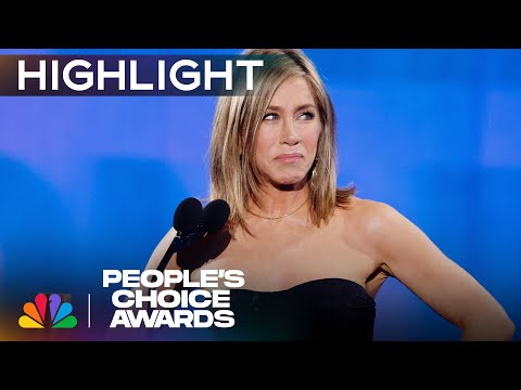 Jennifer Aniston Wins the People's Drama TV Star | People's Choice Awards 2024 | NBC