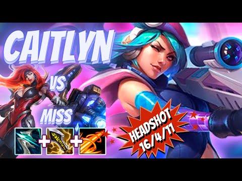 COMO GANHAR A LANE | VISÃO DO ADC | CAITLYN vs MISS FORTUNE | BOT LANE | LEAGUE OF LEGENDS