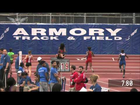 Girls 60m EE Heat 7 - New Balance Nationals Indoor 2013