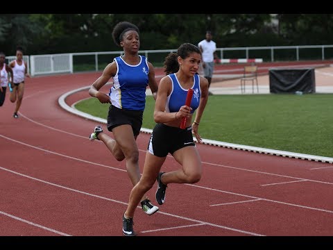 4 X 100m/JUF | | FD 1 Chpts IDF Cadets-Juniors MAISONS ALFORT, 22 Juin 2019