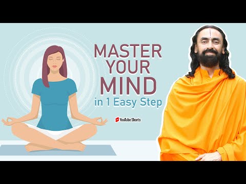 The Power Of Mindfulness | Master Your Mind In 1 Easy Step | Swami Mukundananda #Shorts
