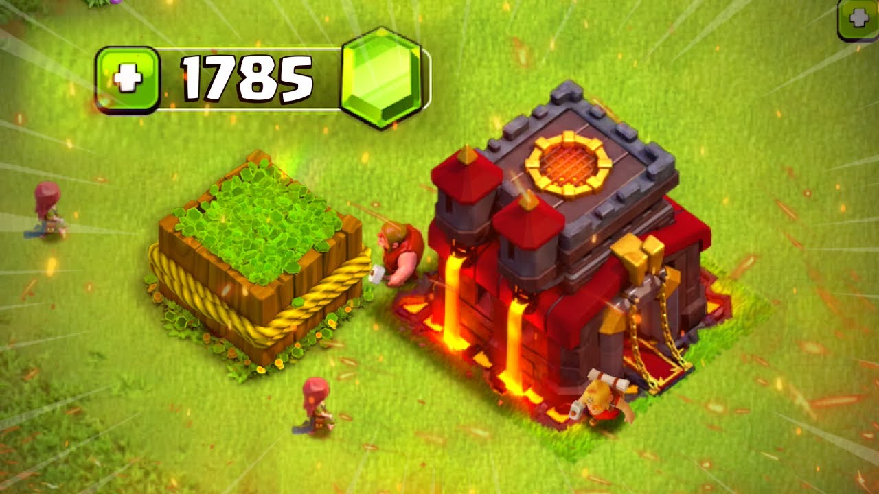 Como Ganhar 1.785 Gemas Por Mês No Clash of Clans?